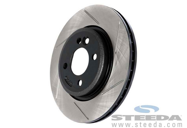 StopTech Slotted Mustang Rear Rotors (94-04)